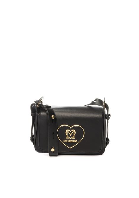 borsa a tracolla con logo nero LOVE MOSCHINO | JC4120PP1LLB0-000